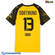 Fotballdrakt Dame Borussia Dortmund Pascal Gross #13 Hjemmedrakt 2025-26 Kortermet